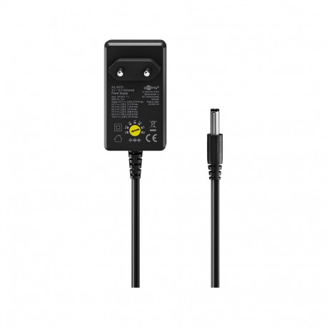 goobay Univerzal power adapter 230V/3-12V DC, max, 27W 2,25mA
