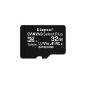 Kingston Canvas Select Plus microSDHC 32GB U1/V10/A1, čtení 100MB/s