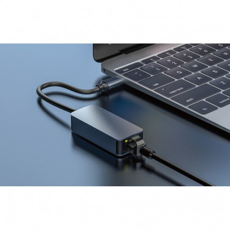 PremiumCord Adapter USB3.0 -> LAN RJ45 ETHERNET 2,5G/1000 MBIT Aluminium