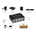 PremiumCord 4K@60Hz HDMI switch 3:1 plastic with remote control