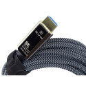 PremiumCord Ultra High Speed HDMI 2.1 Optical Fiber AOC Cable 8K@60Hz, 20m gold