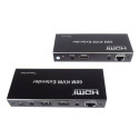 PremiumCord HDMI extender + 2xUSB, 60m, with audio, over cat5e/Cat6