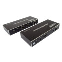 PremiumCord HDMI extender + 2xUSB, 60m, with audio, over cat5e/Cat6