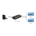 PremiumCord HDMI lüliti 4K@60Hz YUV 4:4:4 FULL HD 1080P 3D