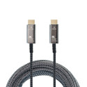 PremiumCord Ultra High Speed HDMI 2.1 Optical Fiber AOC Cable 8K@60Hz, 20m gold