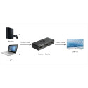 PremiumCord HDMI lüliti 4K@60Hz YUV 4:4:4 FULL HD 1080P 3D
