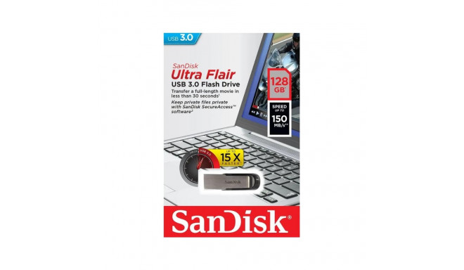 SanDisk Ultra Flair 128GB USB 3.0 black