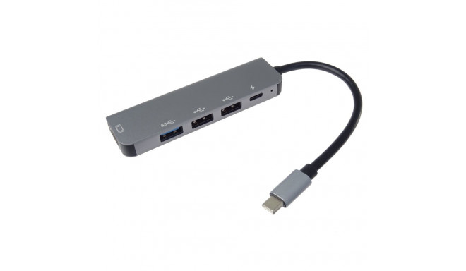 PremiumCord USB-C to HDMI + USB3.0 + 2x USB2.0 + PD(power delivery)  Adapter
