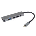 PremiumCord adapter USB-C - HDMI/USB 3.0/2xUSB2.0/PD