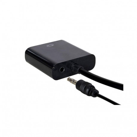 PremiumCord HDMI to VGA converter with 3.5mm stereo jack sound - black