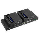 PremiumCord HDMI 1-2 splitter+extender via CAT6/6a/7, UHD 4K@60Hz up to 70m