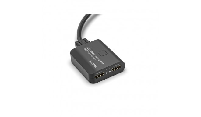 PremiumCord HDMI 2.0 Mini Splitter 1-2 Pigtail 4Kx2K@60Hz HDCP2.2 Downscaler