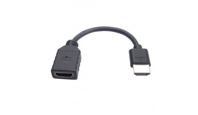PremiumCord Flexi Adapter HDMI Male - Female for flexible connection of the cable to the TV