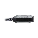 ATEN 2-port 4K HDMI KVM USB mini, cables,remote selector