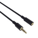 PremiumCord Cable StereoJack 3.5mm 4-pin M/F 3m for Apple iPhone, iPad, iPod