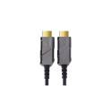 PremiumCord Ultra High Speed HDMI 2.1 Optical Fiber AOC Cable 8K@60Hz, 15m gold