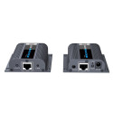 PremiumCord HDMI extender 50m , over one LAN cable Cat6/6a/7, EDID switch