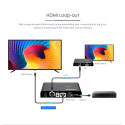 PremiumCord HDMI extender 120m , over LAN, over IP, HDBitT, loop out HDMI