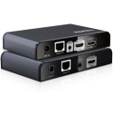 PremiumCord HDMI extender 120m , over LAN, over IP, HDBitT, loop out HDMI