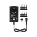 Universal Power Supply 3-12V included 8 DC adapter - max. 27 W and 2.25 A