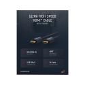 ClickTronic Ultra High Speed HDMI cable, resolution 8K@60Hz, gold plated, 2m