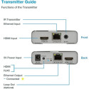 PremiumCord 4K HDMI cascade extender 120m, over LAN, uncompressed and zero latency