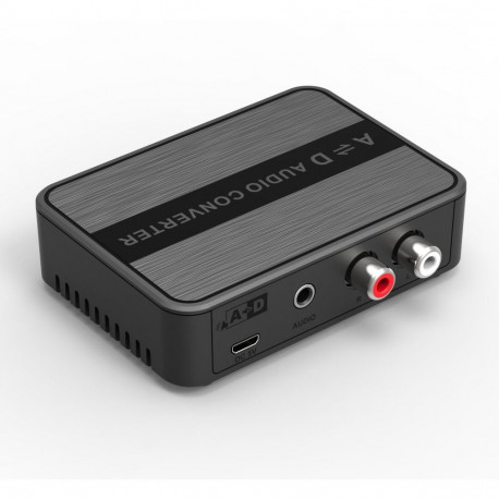 Combo convertor DIGI-ANALOG and ANALOG-DIGI SPDIF Toslink CINCH stereo jack 3,5mm