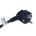 PremiumCord Extension power cord 230V 3m 4 outlets, black