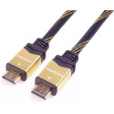 PremiumCord High Speed HDMI 2.0b cable with Ethernet HQ, 1m, gold plated