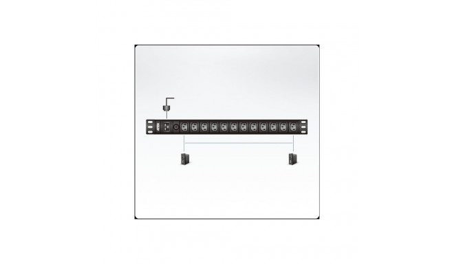 ATEN Basic Power Distribution Unit 12x IEC320, 1U, 10A