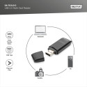 DIGITUS Card Reader USB 2.0 Stick for SDHC, MMC, MS and TransFlash cards