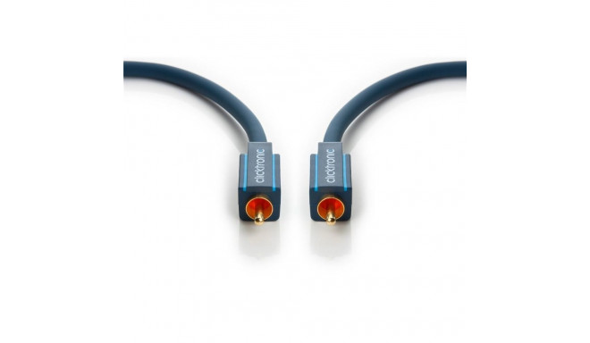 ClickTronic HQ OFC 1xCINCH - 1xCINCH connection cable, M/M, 2m
