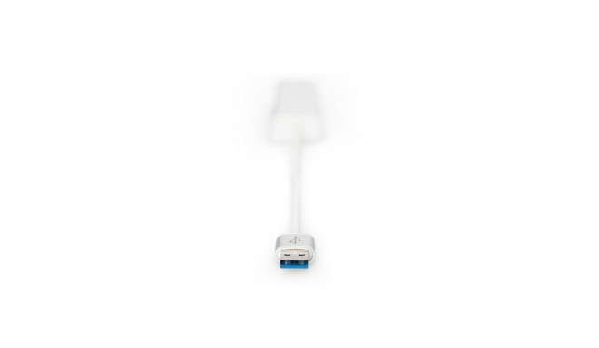 DIGITUS USB 3.0 3-Port Hub & Gigabit LAN Adapter