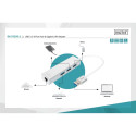 DIGITUS USB 3.0 3-Port Hub & Gigabit LAN Adapter