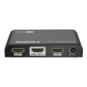 PremiumCord HDMI 2.0 splitter 1-2 ports, 4K/60Hz, FULL HD, 3D, HDR, EDID management