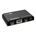 PremiumCord HDMI 2.0 splitter 1-2 ports, 4K/60Hz, FULL HD, 3D, HDR, EDID management