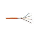 DIGITUS CAT 7, orange 100m ring, Twisted Pair PiMF Installation CableS/FTP, AWG 23/1, LSZH, 1000MHz