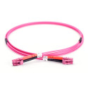 DIGITUS Fiber Optic Patch Cord, LC/LC Multimode 50/125 µ, OM4, Duplex, 5m