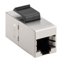 PremiumCord CAT 6 KeyStone 2x RJ45 modular coupler, STP shielded