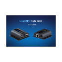 PremiumCord HDMI extender 50m , over one LAN cable Cat6/6a/7, loop-out PremiumCord HDMI extender 50m , over one LAN cable Cat6/6a/7, loop-out