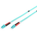 DIGITUS Fiber Optic Patch Cord, LC/LC Multimode 50/125 µ, OM3, Duplex, 10m