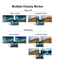 PremiumCord MST adapter mini DisplayPort 1.2 - 2x HDMI splitter support 3D 4K*2K@60Hz
