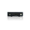 ATEN 2-port DisplayPort KVM USB, audio, cables
