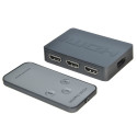 PremiumCord HDMI switch 3:1 plastic with remote control