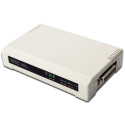 DIGITUS Print server,3 Port, 2xUSB2.0, 1xCanon25F, 1xLAN RJ45