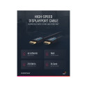 ClickTronic HQ OFC cable DisplayPort, gold plated, 3D, 5m