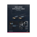 ClickTronic HQ OFC cable DisplayPort, gold plated, 3D, 5m