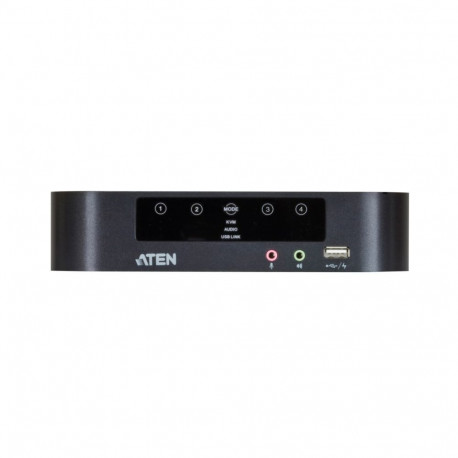 ATEN 4-Port USB 2.0 Mini DisplayPort Dual View KVMP Switch