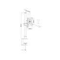 goobay DESKSCOPE 60 BLACK (10-23 inch)