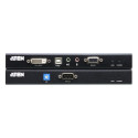 ATEN Extender PC-konzole DVI až 60m ,USB, až 1920x1200 bodů / surge, RS-232